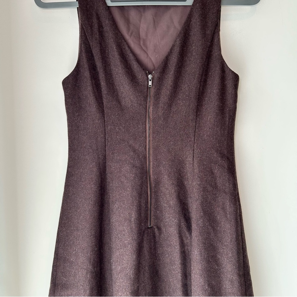 Reformation Willene Dress Brown Size 6 - Picture 8 of 11